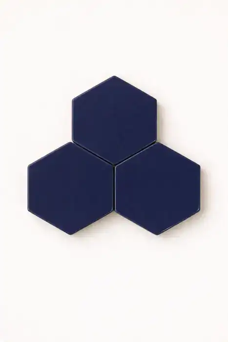 Hexagonito Mate Azul